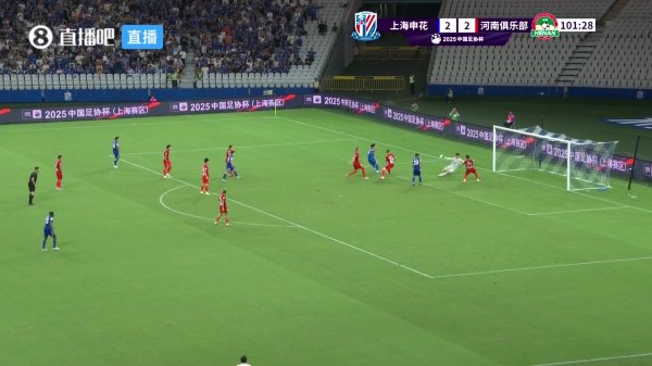 申花3-2河南！刘诚宇破门！特谢拉中柱，迈达纳乌龙助功