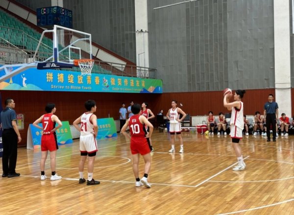 中国U16女篮61-66不敌日本U18女篮 收获中日韩青少年运动活动 会第二名