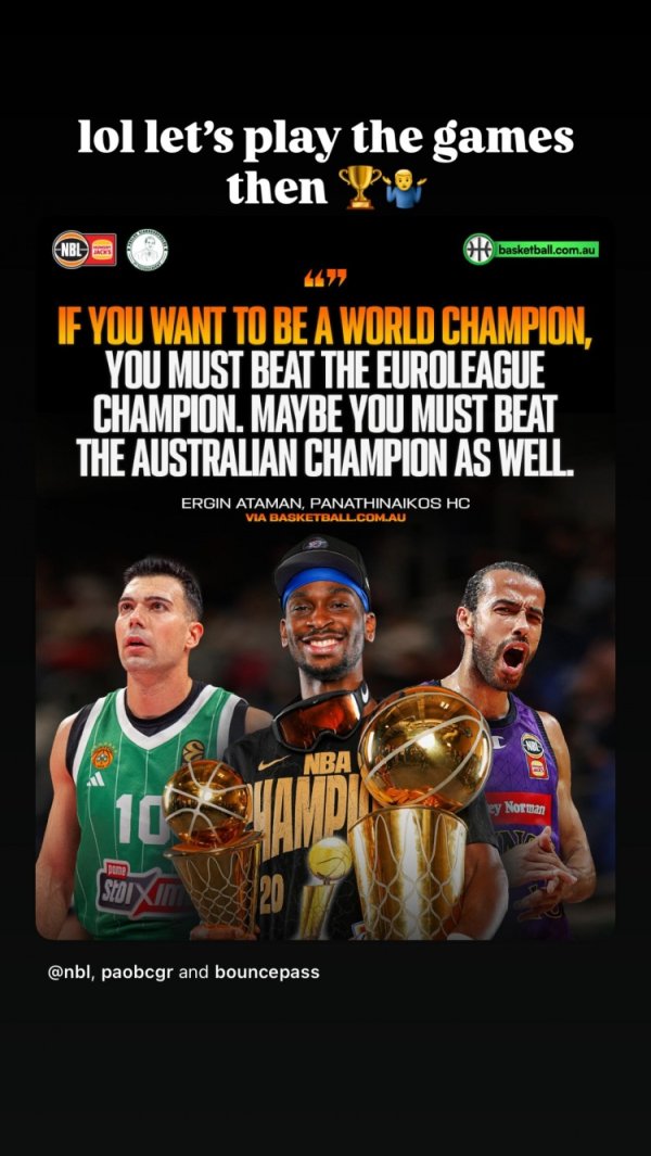 NBA第一名 不是世界第一名 ?卡鲁索回复土耳其主帅:那我们打一场🤷