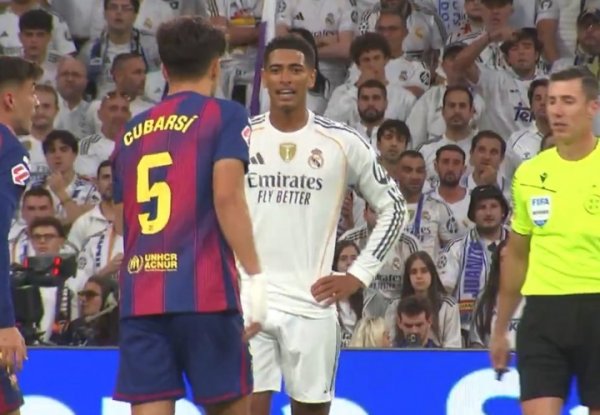 佩德里要求给贝林驱逐  ，贝林厄姆回击：内格雷拉来了也不行